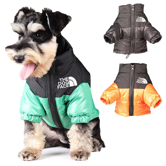 All-Season Reflective Dog Face Jacket